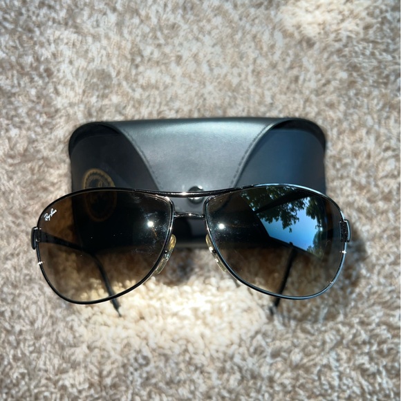 Ray-Ban sunglasses with case, Warrior 3342 - Picture 4 of 9